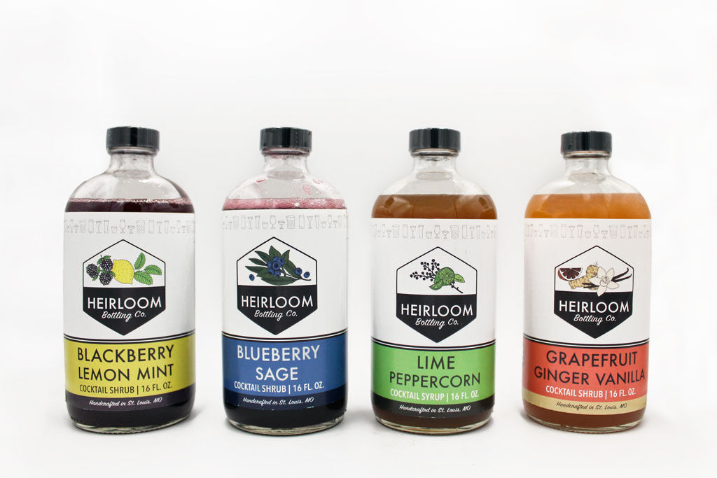 Heirloom Bottling Co. Cocktail Syrups and Shrubs